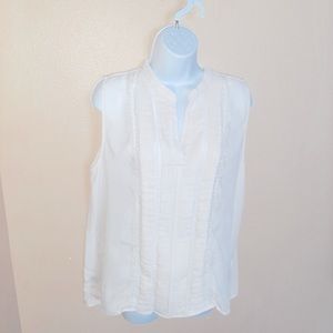 Rose & Olive blouse, used, size XL, cream colored A241222